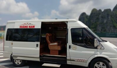 Nhà xe Hoàng Nam Hải Phòng Vân Đồn Cảng Ao Tiên Cô Tô Quan Lạn