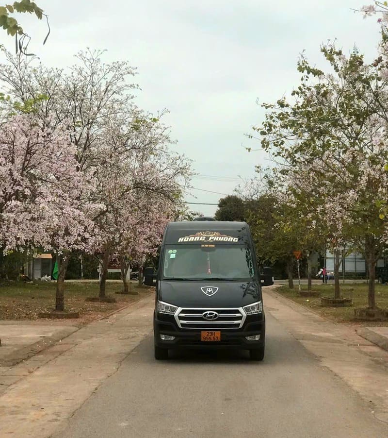 Nhà xe Hoàng Phương Limousine Hải Phòng Hà Nội SB Nội Bài