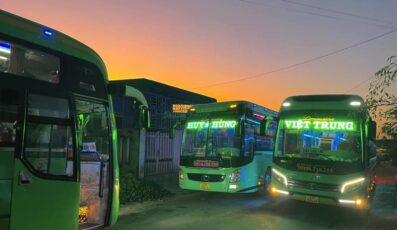 Nhà xe Huy Hùng Việt Trung tuyến từ Đắk Lắk đi Hà Tĩnh Nghệ An