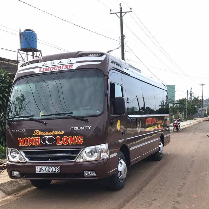 Nhà xe Minh Long Đà Lạt Bảo Lộc đi Đắk Mil Gia Nghĩa Đắk Nông