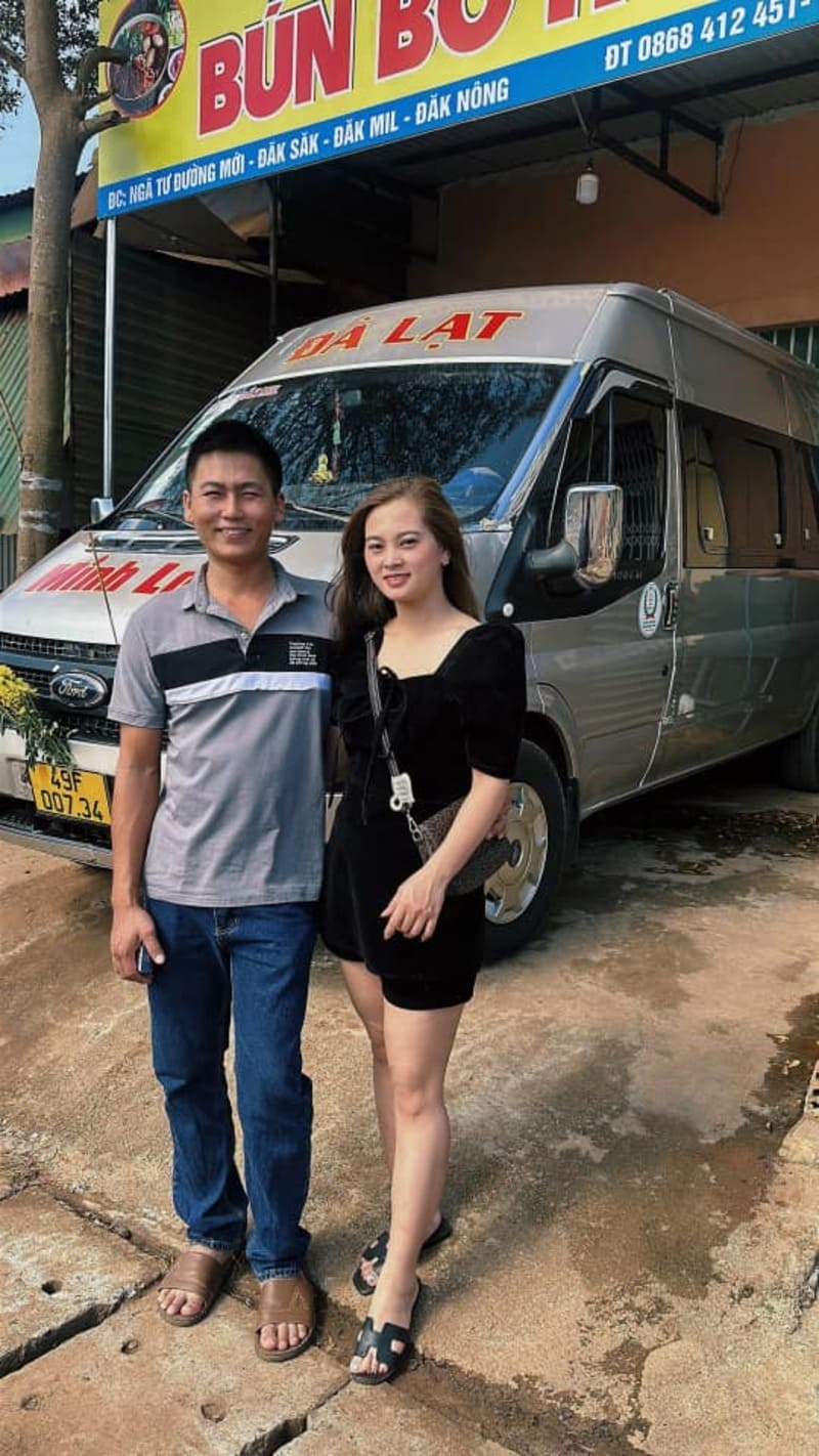 Nhà xe Minh Long Đà Lạt Bảo Lộc đi Đắk Mil Gia Nghĩa Đắk Nông