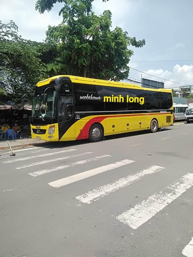 Nhà xe Minh Long Quảng Bình đi Sài Gòn Bình Dương Đà Nẵng