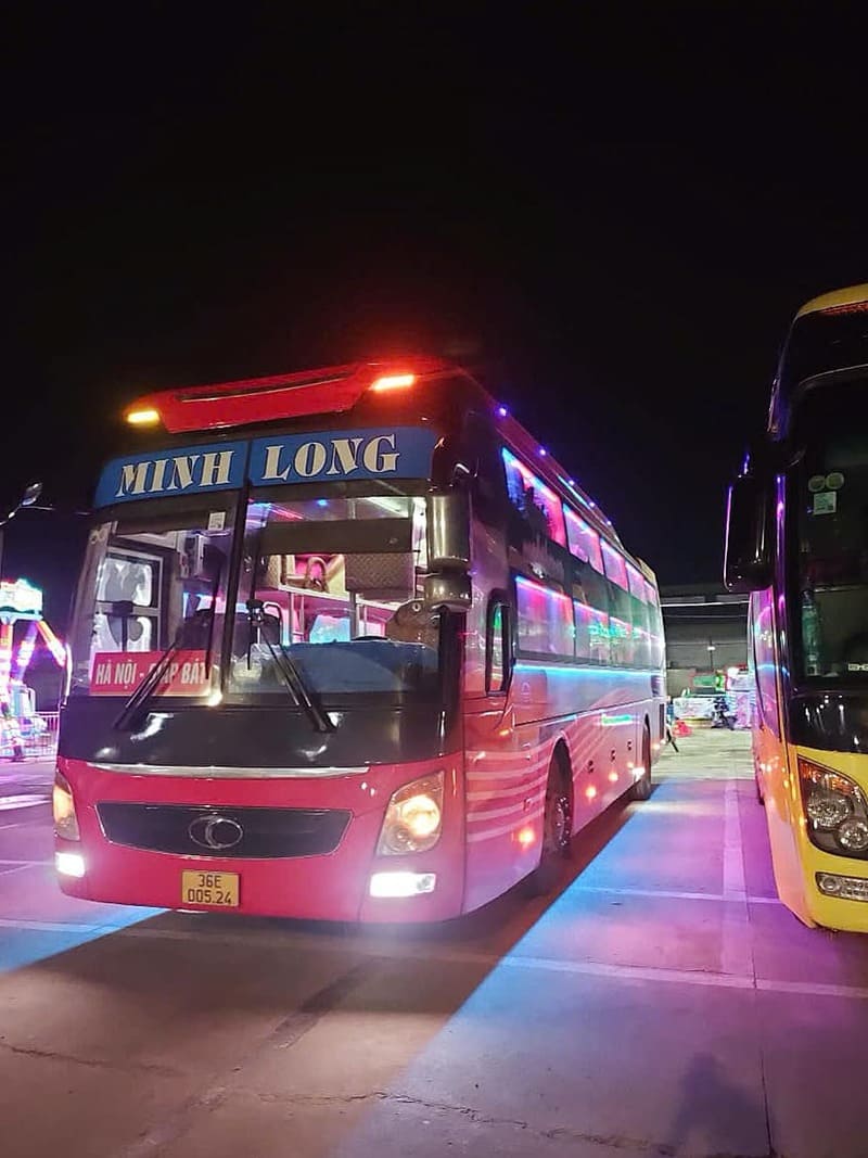 Nhà xe Minh Long Thanh Hóa Sài Gòn đi Bình Dương Bàu Bàng