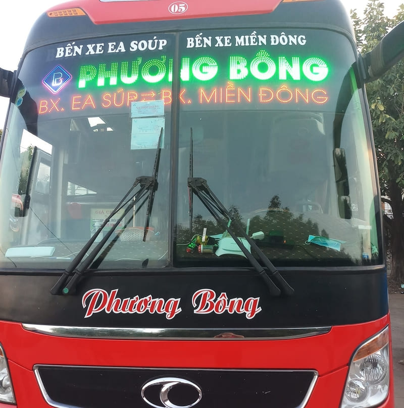 Nhà xe Phương Bông: Số điện thoại, giá vé và lộ trình đi lại