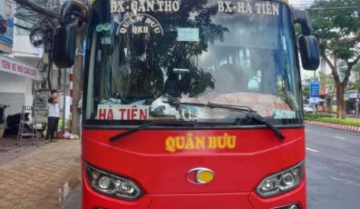 Nhà xe Quân Bưu Cần Thơ Hà Tiên: Số điện thoại, lịch di chuyển
