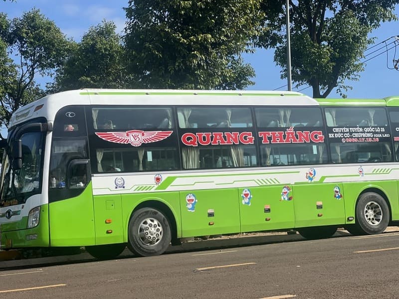 Nhà xe Quang Thắng Gia Lai đi Nha Trang Phan Rang Đà Lạt Bảo Lộc