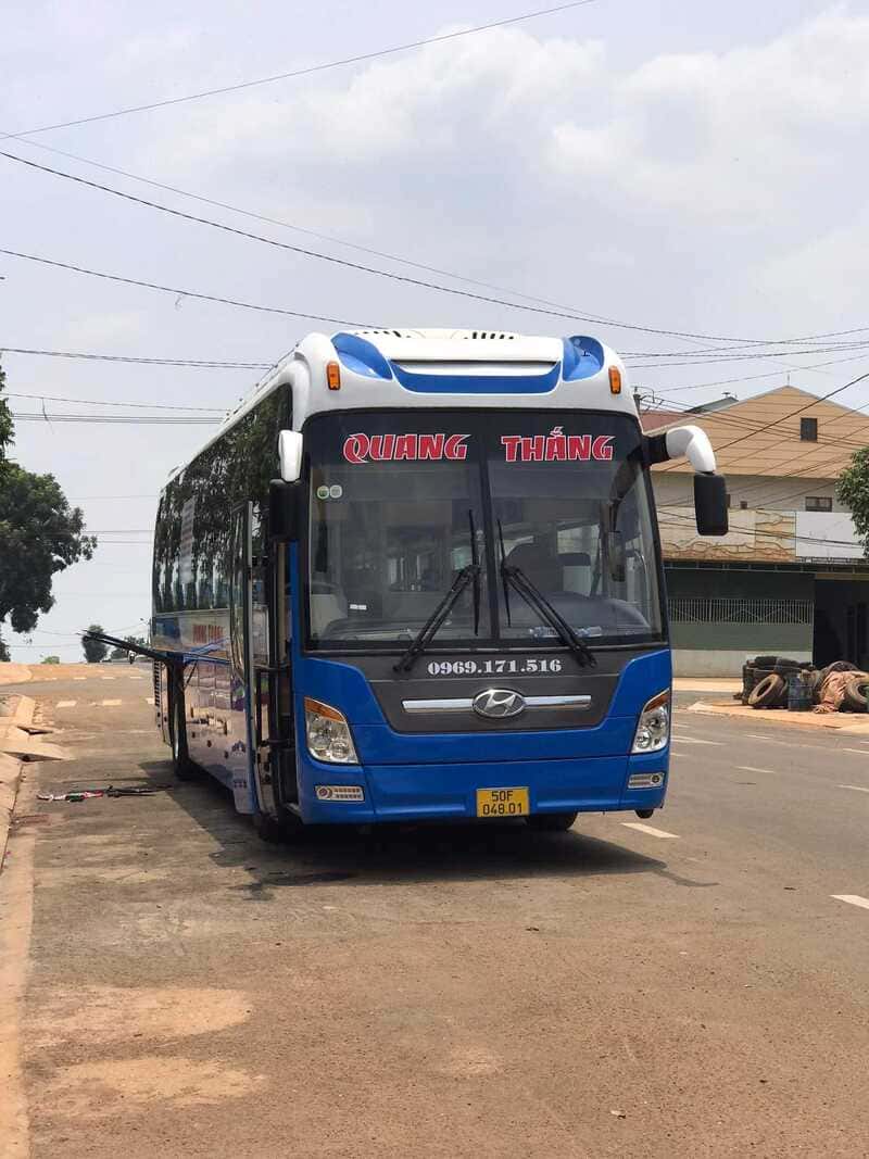 Nhà xe Quang Thắng Gia Lai đi Nha Trang Phan Rang Đà Lạt Bảo Lộc