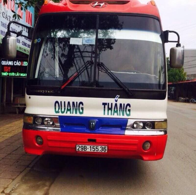Nhà xe Quang Thắng Sông Lô Lập Thạch Mỹ Đình Yên Nghĩa