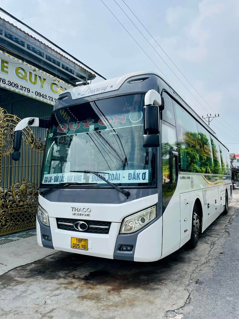 Nhà xe Quý Ổn: Số điện thoại, giá vé, địa chỉ và lịch trình