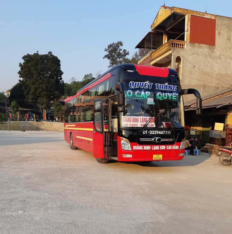 Nhà xe Quyết Thắng Cao Bằng Quảng Ninh: Số điện thoại, giá vé