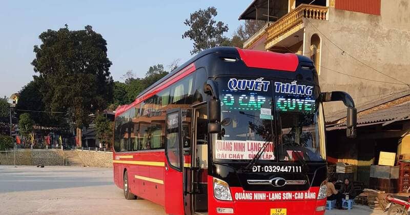 Nhà xe Quyết Thắng Cao Bằng Quảng Ninh: Số điện thoại, giá vé