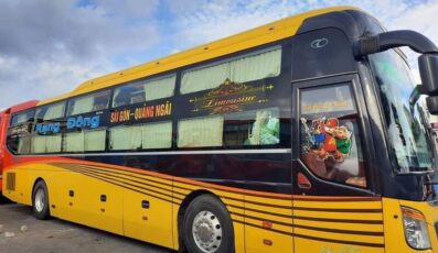 Nhà xe Rạng Đông Buslines limousine tuyến Sài Gòn Quảng Ngãi
