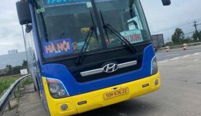 Nhà xe Tân Hoàng Khoa Sài Gòn đi Hà Nội Hải Dương Hải Phòng