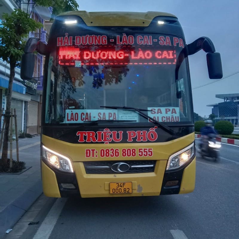 Nhà xe Triệu Phố: Số điện thoại, lịch trình và giá vé mới nhất
