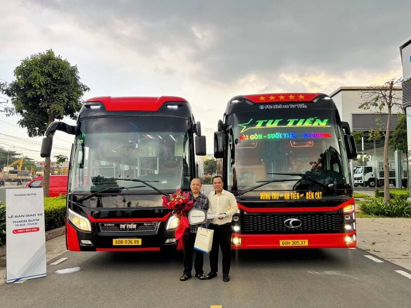 Nhà xe Tư Tiến Kiên Giang đi Đồng Nai Bình Dương Vũng Tàu