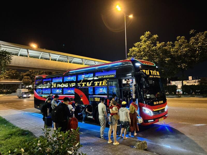 Nhà xe Tư Tiến Kiên Giang đi Đồng Nai Bình Dương Vũng Tàu