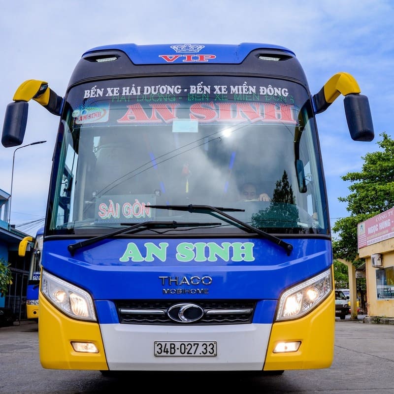 Nhà xe An Sinh Hải Dương đi Sài Gòn và bến xe Miền Đông