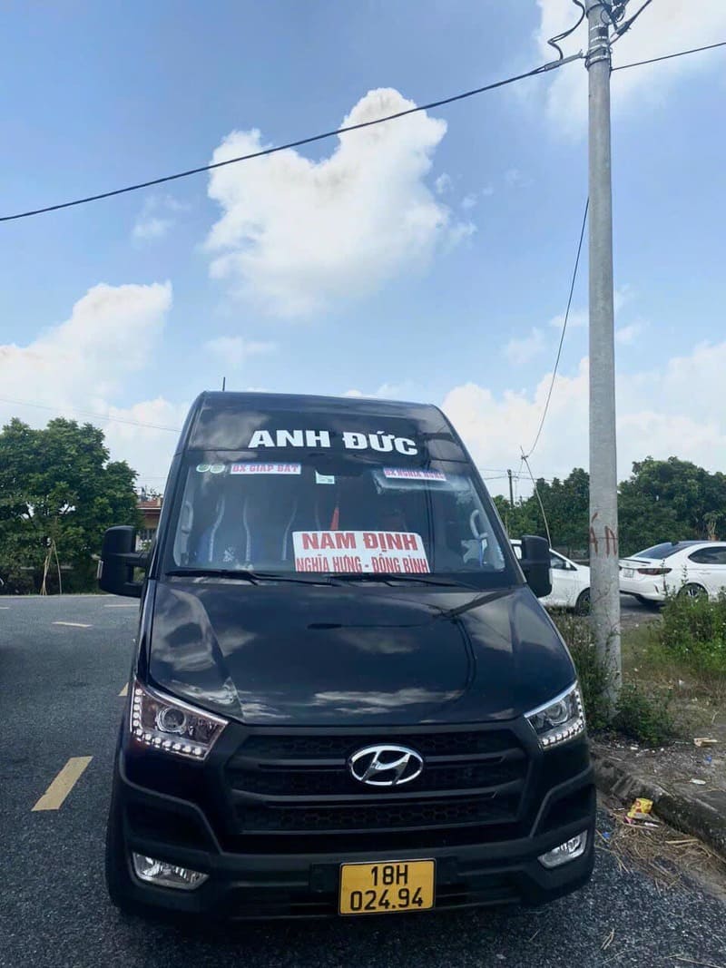 Nhà xe Anh Đức Nghĩa Hưng Nam Điền Nam Định đi Hà Nội