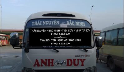 Nhà xe Anh Duy Thái Nguyên đi Bắc Ninh Bắc Giang Thuận Thành