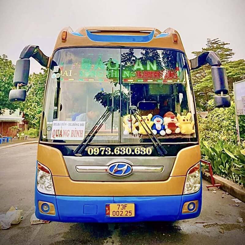 Nhà xe Bảo An Quảng Bình Sài Gòn: Số điện thoại, giá vé