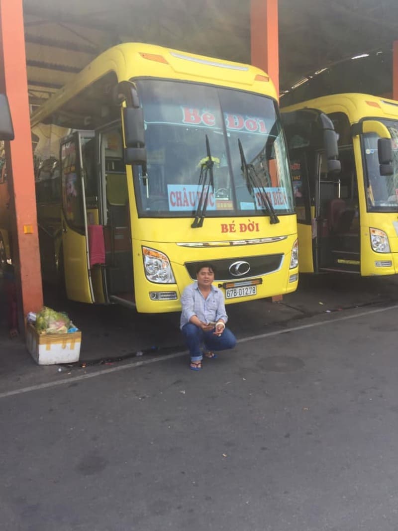 Nhà xe Bé Đời An Giang Vũng Tàu Khánh Bình Tịnh Biên LaGi