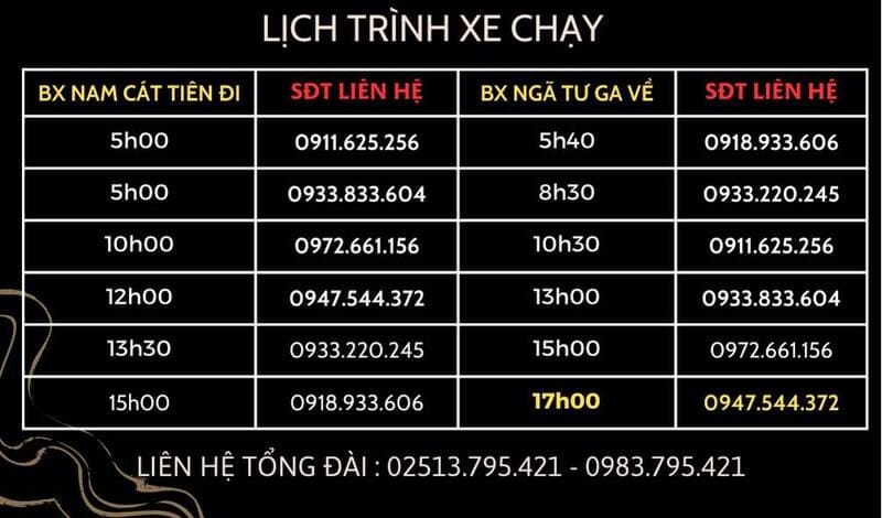 Nhà xe Bé Nam Cát Tiên chuyên tuyến Đồng Nai đi Sài Gòn