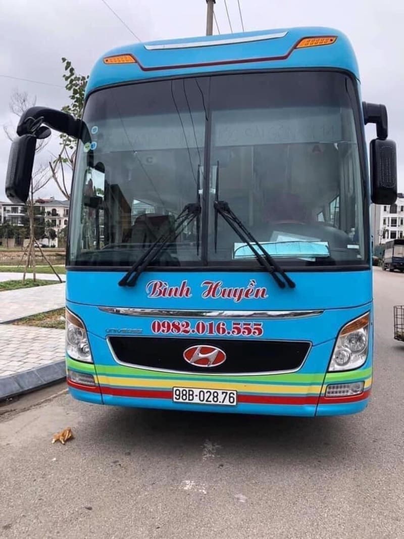 Nhà xe Bình Huyền Bắc Giang Lạng Sơn đi TPHCM Bình Dương