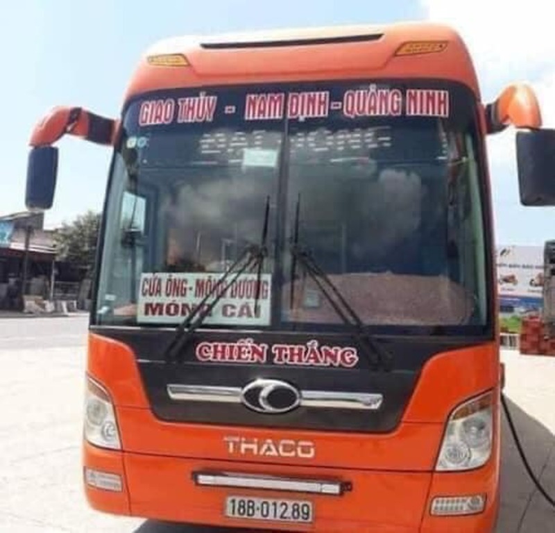 Nhà xe Chiến Thắng Giao Thủy Quảng Ninh Nam Định Cẩm Phả