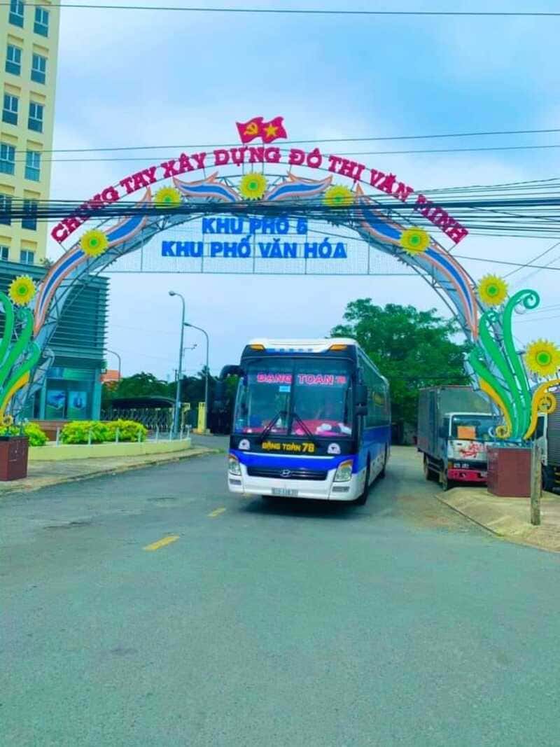 Nhà xe Đặng Toàn 78 Phú Yên TPHCM Bình Dương Long An