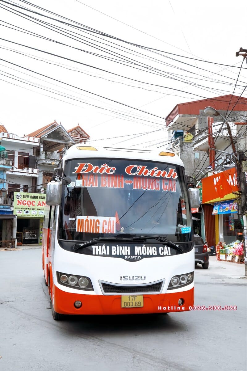 Nhà xe Đức Chính Thái Bình Hà Nội Quảng Ninh Hòa Bình Đắk Lắk