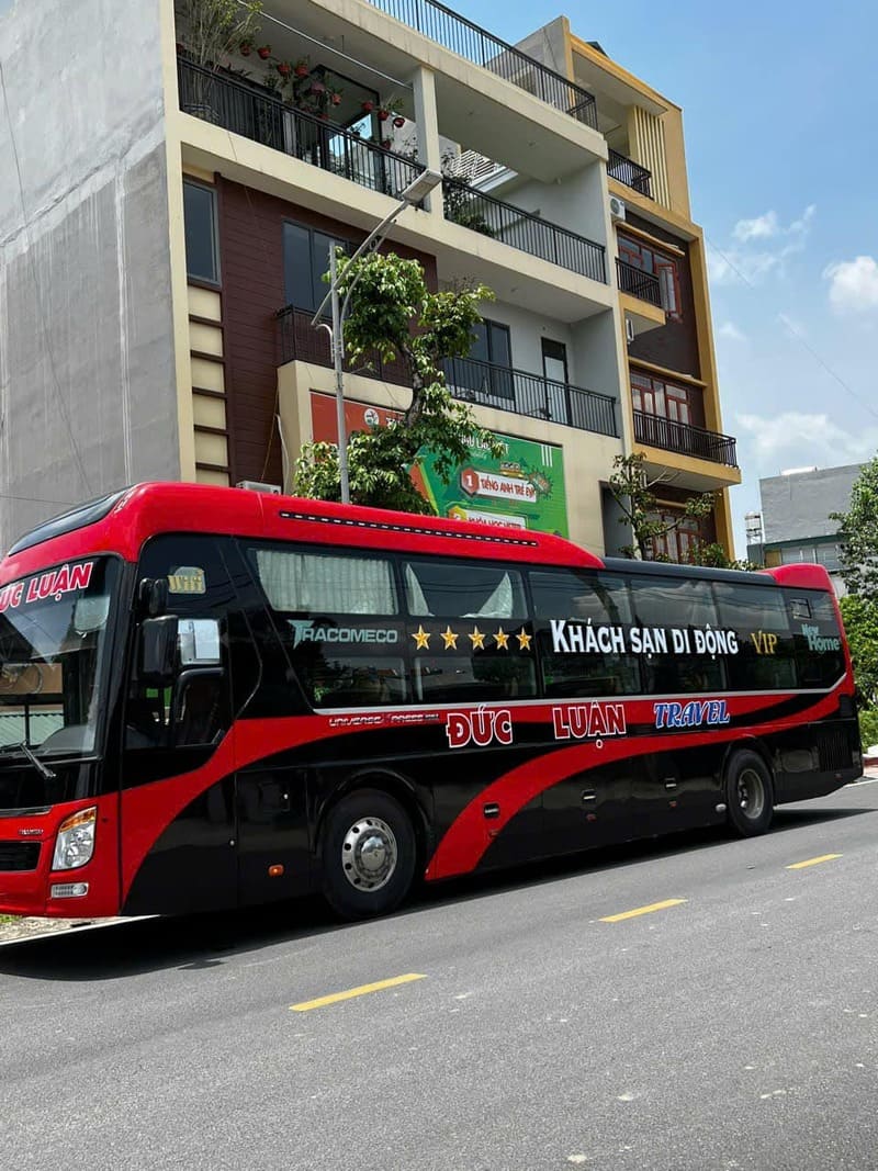 Nhà xe Đức Luận Quảng Ngãi Huế Đà Nẵng Móng Cái Vân Đồn