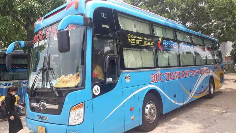 Nhà xe Đức Thành Kon Tum: Số điện thoại, giá vé và lịch trình