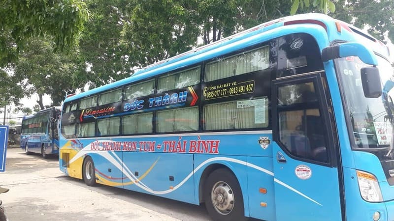 Nhà xe Đức Thành Kon Tum: Số điện thoại, giá vé và lịch trình
