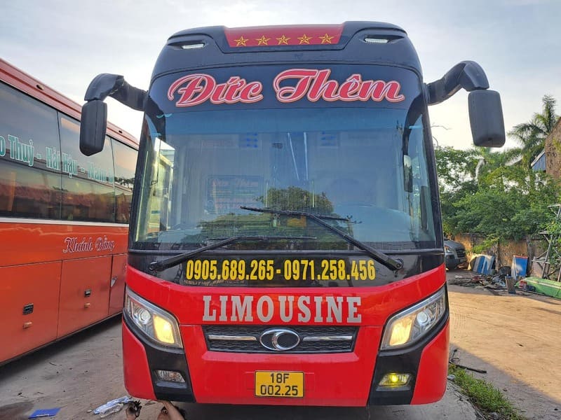 Nhà xe Đức Thêm Đắk Nông đi Nam Định Hà Nội Quảng Ninh