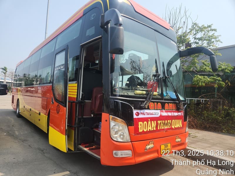 Nhà xe Gia Anh Cẩm Nhượng Hà Tĩnh Hà Nội Vinh Nghệ An