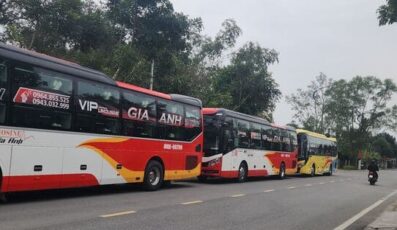 Nhà xe Gia Anh Cẩm Nhượng Hà Tĩnh Hà Nội Vinh Nghệ An
