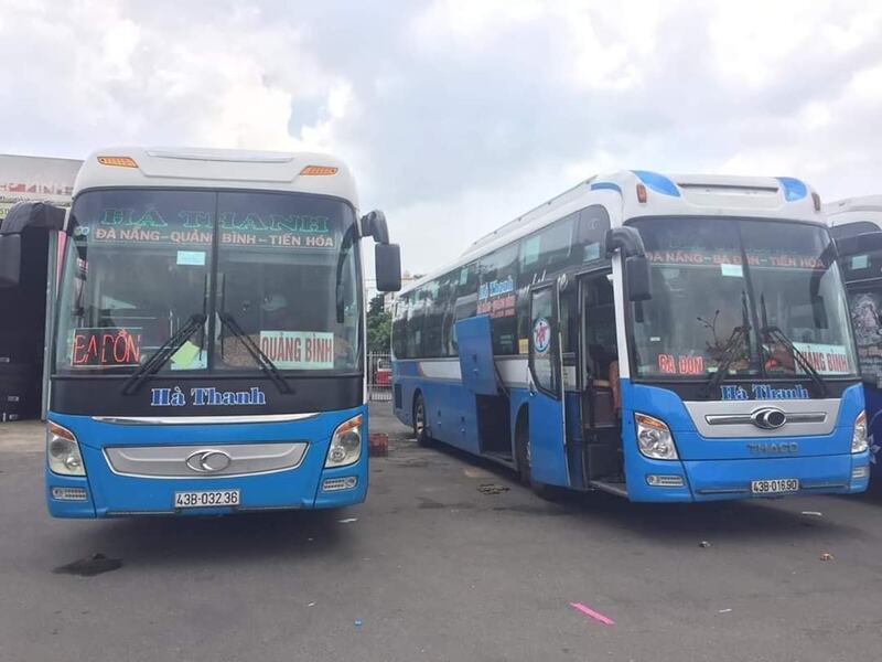 Nhà xe Hà Thanh Đà Nẵng Quảng Bình Ba Đồn Tiến Hóa Đồng Lê