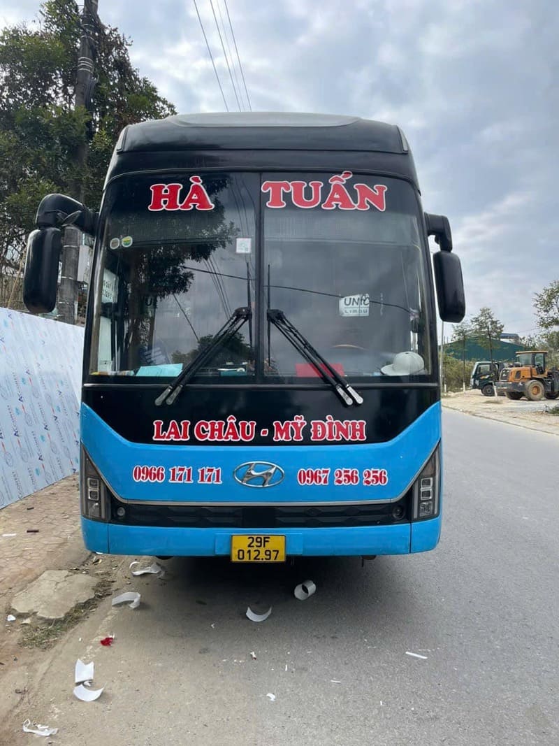 Nhà xe Hà Tuấn Buslines Tuyên Quang đi Hà Nội Hà Giang Lai Châu