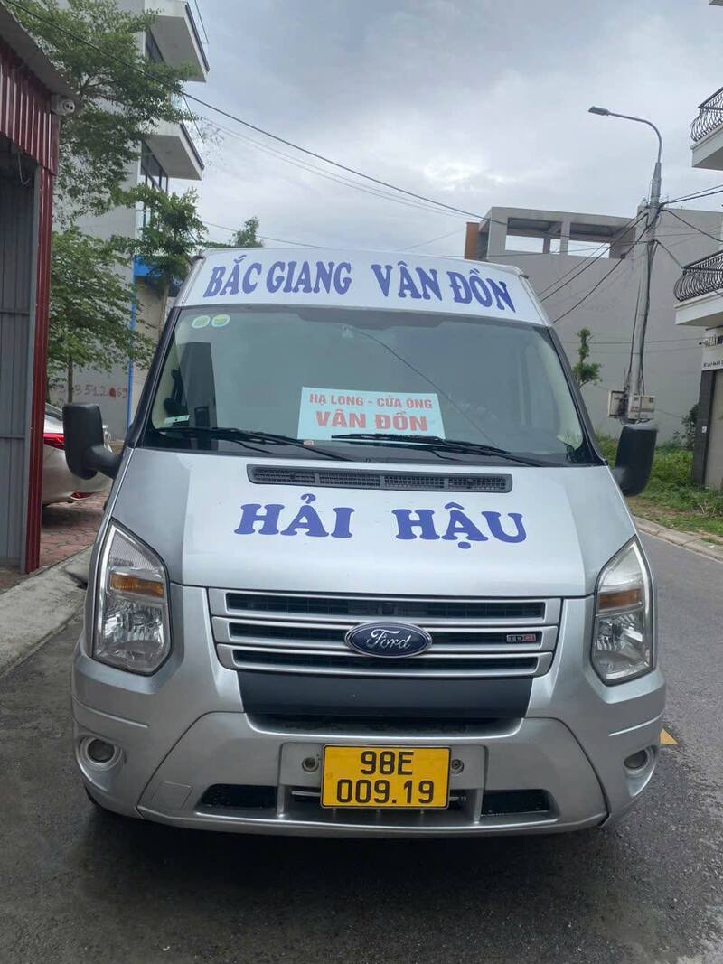 Nhà xe Hải Hậu Bắc Giang Quảng Ninh Vân Đồn Hạ Long