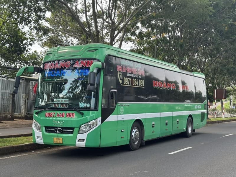 Nhà xe Hoàng Anh Nghệ An Quỳnh Lưu Diễn Châu đi Sài Gòn