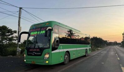 Nhà xe Hoàng Anh Nghệ An Quỳnh Lưu Diễn Châu đi Sài Gòn