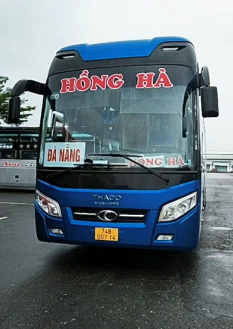 Nhà xe Hồng Hà Đà Nẵng Hồ Xá Khe Sanh Lao Bảo Quảng Trị