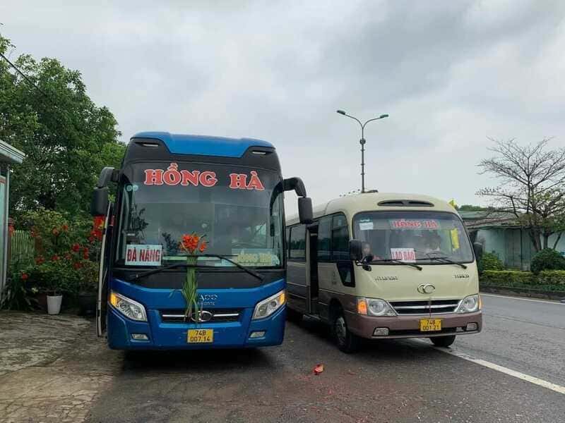 Nhà xe Hồng Hà Đà Nẵng Hồ Xá Khe Sanh Lao Bảo Quảng Trị