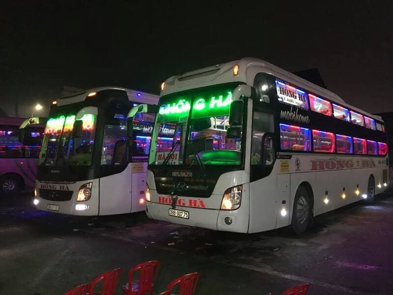 Nhà xe Hồng Hà Kỳ Anh (Hà Tĩnh) đi Hà Nội bến xe Nước Ngầm