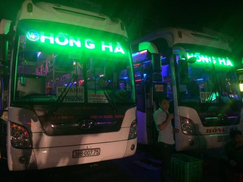 Nhà xe Hồng Hà Kỳ Anh (Hà Tĩnh) đi Hà Nội bến xe Nước Ngầm