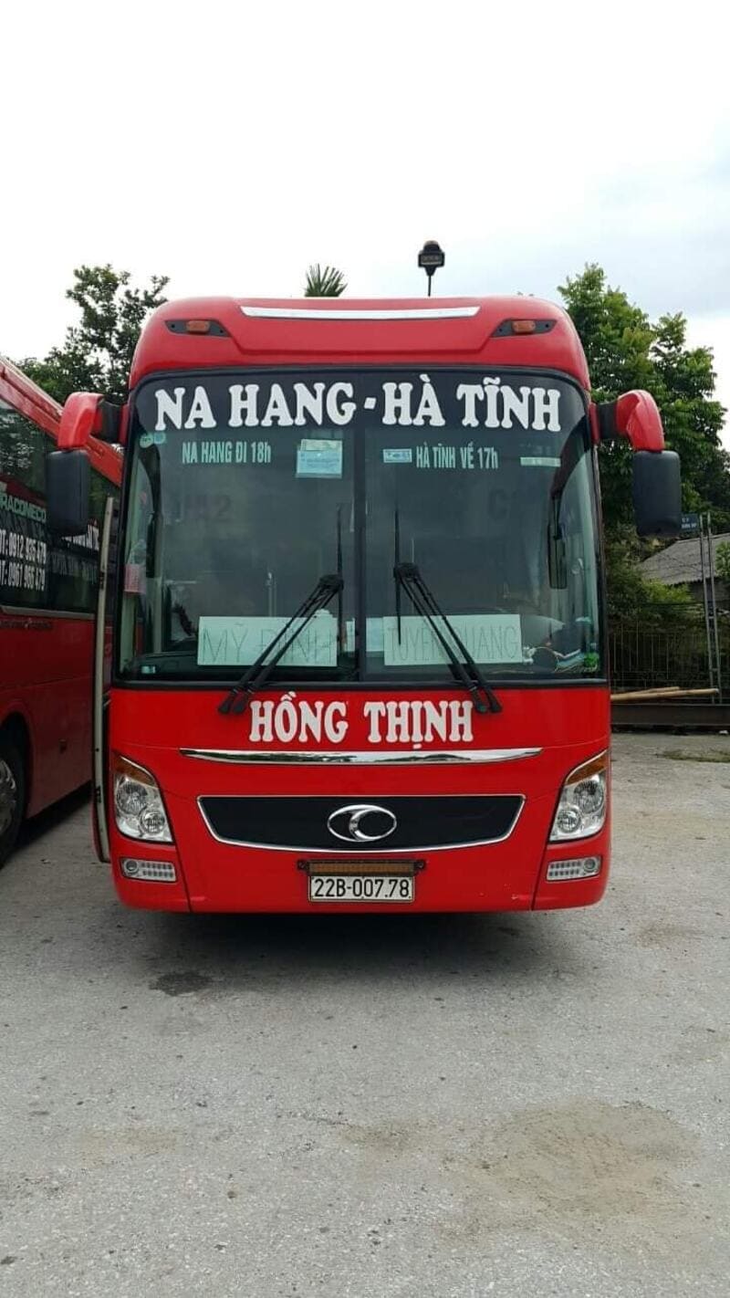 Nhà xe Hồng Thịnh Tuyên Quang Nghệ An Nghĩa Lộ Hà Tĩnh