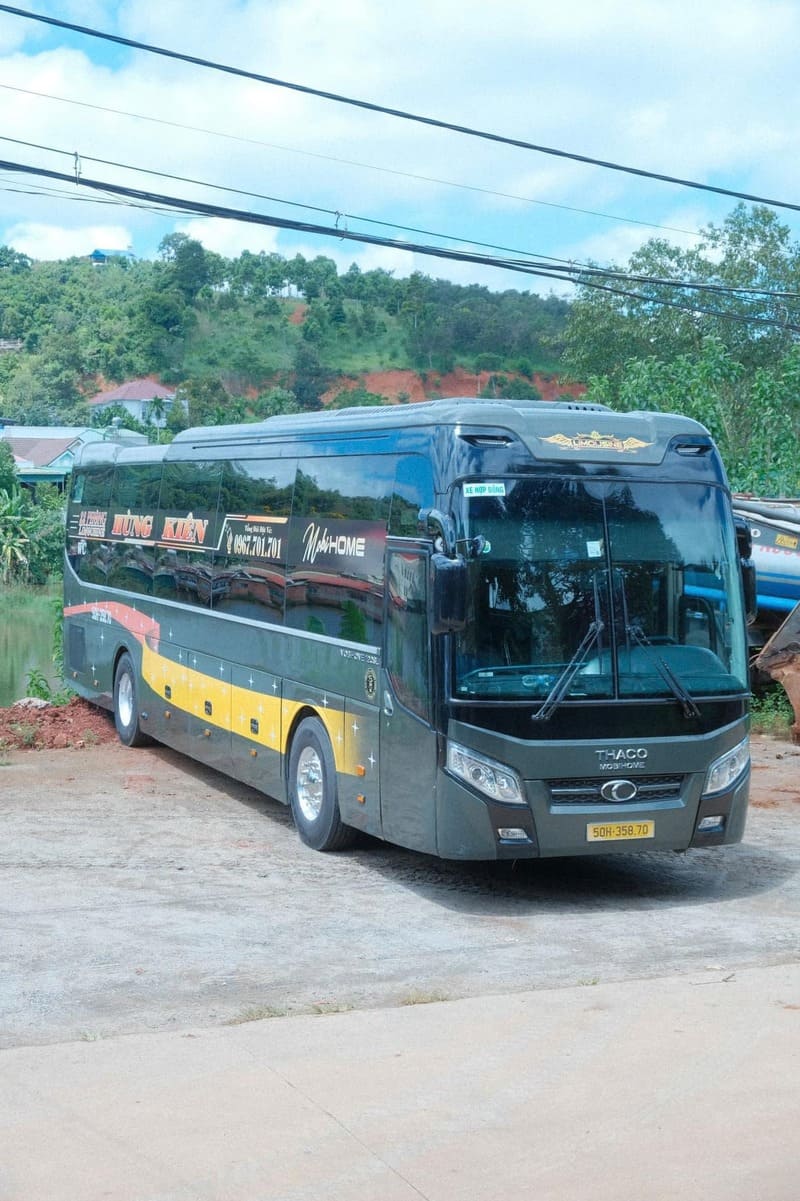 Nhà xe Hùng Kiên TP.HCM đi Đắk Nông Hà Tĩnh Hương Sơn