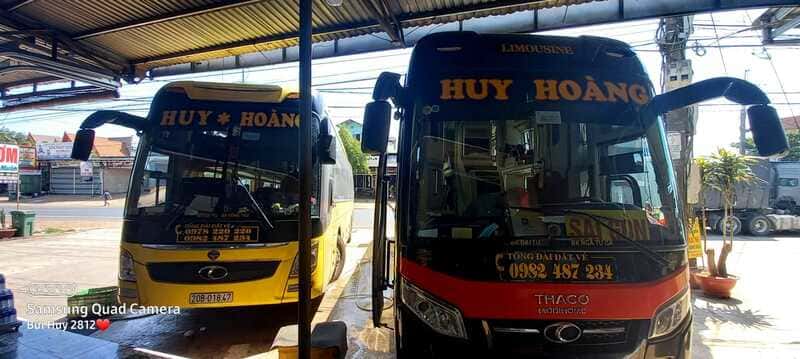 Nhà xe Huy Hoàng Thái Nguyên Hương Sơn Hà Tĩnh đi Sài Gòn
