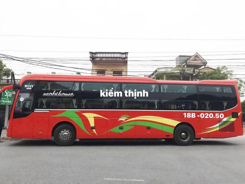Nhà xe Kiểm Thịnh Hải Hậu Nam Định đi Vũng Tàu Long Hải LaGi