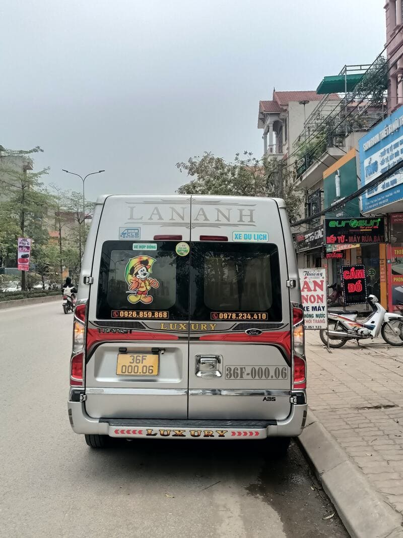Nhà xe Lan Anh Limousine Hà Nội Pù Luông Ninh Bình Mai Châu